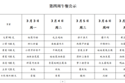 第四周