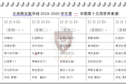 第十五周菜单